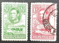 Beczuana (Botswana) 1938 Mi: 101,102