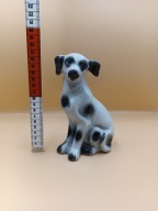 Dalmatyńczyk piękna figurka z porcelany sygnowana Brazil 17cm kolekcjonersk