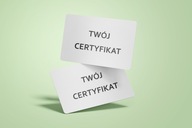 Wydruk Twojego certyfikatu Karta PCV 2 str.