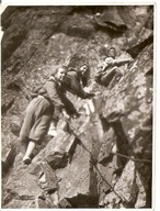 TATRY -ORLA PERĆ -FRAGMENT -fotografia-mały format -1950 rok