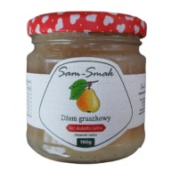 Dżem gruszkowy BEZ DODATKU CUKRU domowy 190 gram
