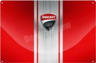 DUCATI prezent Tablica dekoracyjna ozdobna blacha