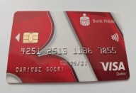 Karta debetowa PKO Bank Polski - nowa, nieużywana