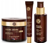 1 x RICHE CREME: Emulsja Dzień + Krem Dzień/Noc 75ml + Oczy YVES ROCHER