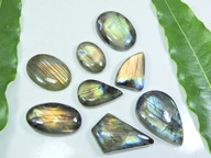 Labradoryt naturalny full fire _ na pierścionek, zawieszkę _ mix