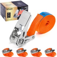 ZESTAW 4 SZTUK - PASY TRANSPORTOWE 6M 800KG 25MM - ATEST DIN EN