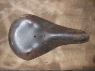 STARE SKÓRZANE SIODEŁKO DO KOLARZOWKI