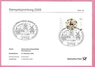 Niemcy 2020, st. Himmelphorten, architektura, herb, kościół, wiatrak