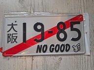 Tablica rejestracyjna Japonia JDM Kolekcjonerskie