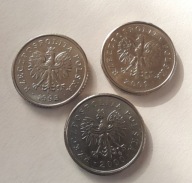 10 GROSZY 2000,2001, 1993, PIĘKNE I RZADKIE.