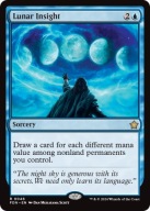 Karta Magic: The Gathering Lunar Insight FDN