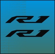 2x Naklejka z Logo R1 dla Yamaha YZF 2015-2022, 15cm, Znaczek, Kolory
