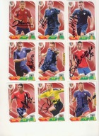 Karty panini autografy Piast Gliwice sezon 12/13