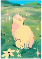 Plakat „Cute Animal World” – Urocze Plakaty do Pokoju Dziecka