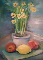 Obraz olejny "Wiosenna kompozycja"