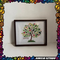 #9 SZTAB WOŚP TORUŃ Haft krzyżykowy "Drzewko szczęścia"