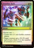 Karta Magic: The Gathering Frontline Rush *Foil* TDM
