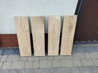 Deska dębowa Brusy dębowe tarcica dąb 600x170x35