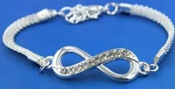 Bransoletka ze znakiem nieskończoności