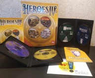 Heroes Might Magic IV + 1 i 2 PL BIG BOX polska SUPER STAN pudełkowa UNIKAT
