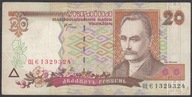 Ukraina 20 Hrywny 2000