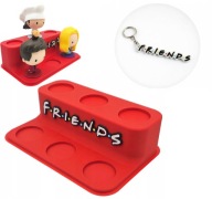 Stojak na Figurki FRIENDS McDonald's Ekspozytor Organizer Kolekcja +Gratis
