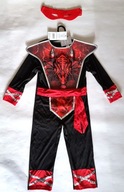 WOJOWNIK NINJA SMOK SKORPION Strój Kostium Przebranie 5 6 lat 110 116 cm
