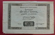 FRANCJA 10 LIVRES 1792 !!! Przyzwoity stan !!