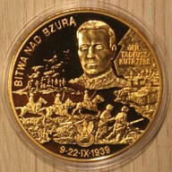 POLACY W II WOJNIE ŚWIATOWEJ - BITWA NAD BZURĄ - IDEALNY, MENNICZY