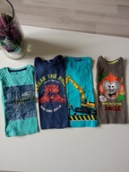 DopoDopo 4x koszulka dziecięca t-shirt r 98/104