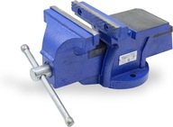 Imadło warsztatowe stałe równoległe 100 mm obrotowe 360° mocne