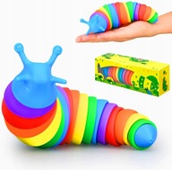 ŚLIMAK XL sensoryczny GĄSIENICA antystresowy robak PREZENT REAHIBILITACYJNY