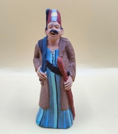 Beduin z ceramiki figurka STARA ręcznie wykonana