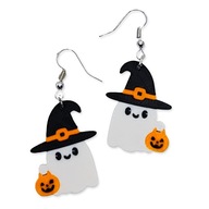 Kolczyki DUSZKI HALLOWEEN – Urocze Zjawy, Wiedźmy, Biżuteria na Halloween