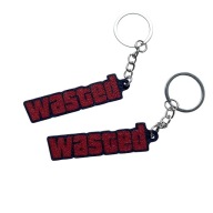 Przywieszka WASTED – GTA Style Czerwono-Czarna SWAG