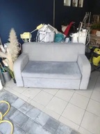 Sofa 2 osobowa z funkcją spania kanapa dwuosobowa łóżko komplet wypoczynkow