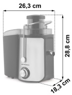 SOKOWIRÓWKA WYCISKARKA DO OWOCÓW SOKÓW WYSOKOOBROTOWA BERDSEN 1000W