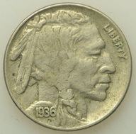 USA - 5 centów 1936 Buffalo Nickel #4