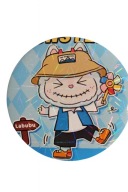 Duży MIENIĄCY SIĘ PIN przypinka Labubu do plecaka torby wpinka badge pinsy