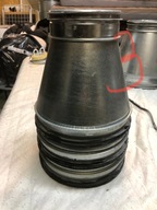 Redukcja wentylacyjna z uszczelką fi 200/125