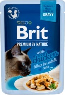 Brit Premium Cat Chicken fillets in jelly 85g kurczak