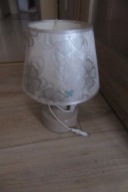 LAMPKA DEKORACYJNA CERAMIKA Z ABAŻUREM