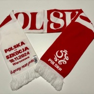 szalik meczowy z spotkania Ligi Narodów Polska vs Szkocja - oficjalny PZPN