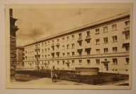 POZNAŃ. Osiedle robotnicze, 2 ORYGINALNE STARE PIECZĄTKI + 2 ZNACZKI 1955 r