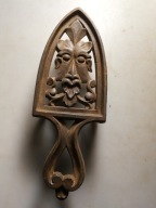 STARA MAŁA PODSTAWKA POD ŻELAZKO - MASZKARON