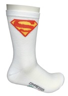 Skarpety kolarskie rowerowe SuperMan sportowe