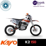 CROSS ENDURO Kayo K2 150 NOWY TRANSPORT RATY FVAT LAMPA LED KOŁA 19/16