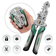 Szczypce Do Ściągania Izolacji i Zaciskania Przewodów 18 FUNKCJI Składane