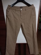 Spodnie letnie Atlas for Men 48 54 W 38 jeansy bawełna beż nowe