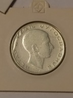 MONETA srebrna 50 Dinar SREBRO Jugosławia 1938r !!!